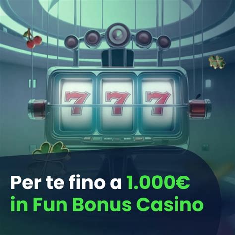 bonus benvenuto casino.com